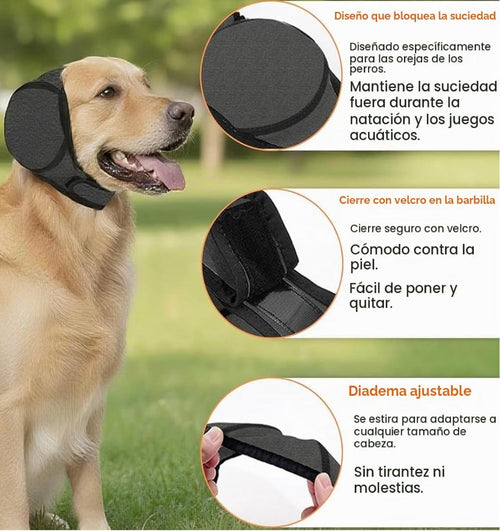 Protector de orejas para tu mascota